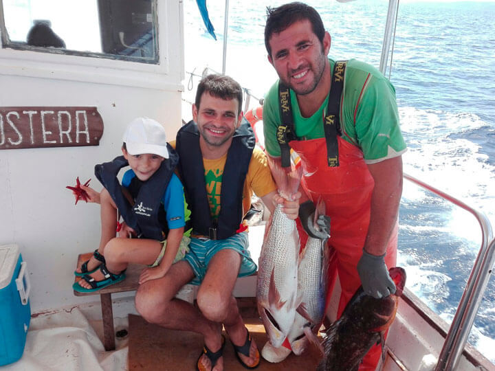 www.pescaturismomenorca.com excursiones de pesca en Menorca con Gonzalez